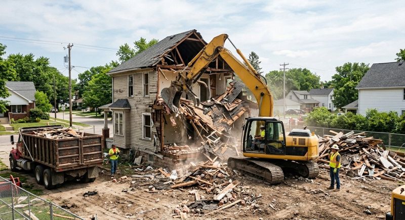 Cabin Demolition in South Houston, TX