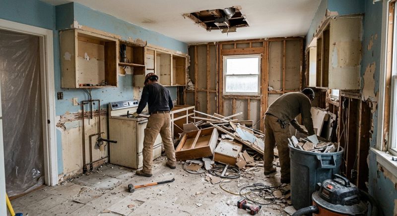 Closet Demolition in Bergen County, NJ