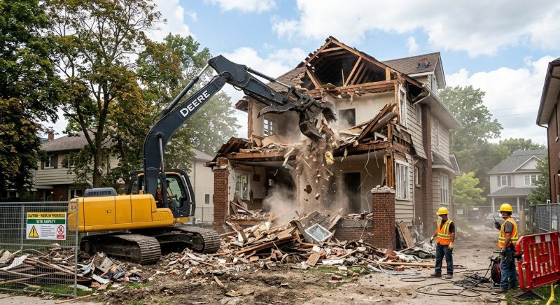 Cabin Demolition in Sacramento, CA