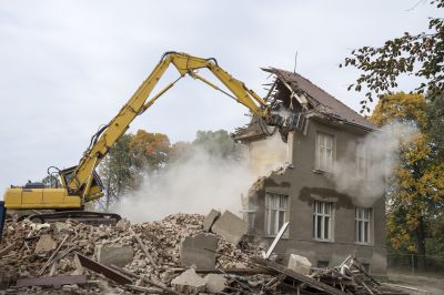 Demolition Team at Work