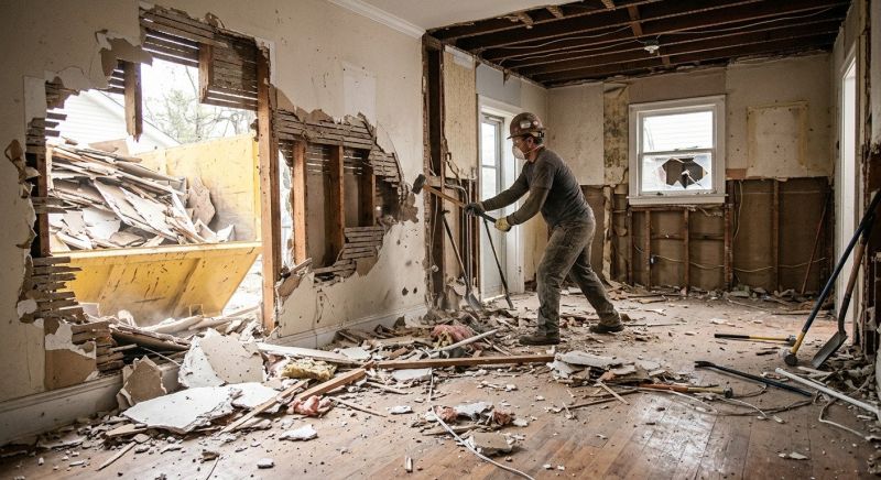 Interior Wall Demolition in Sacramento, CA