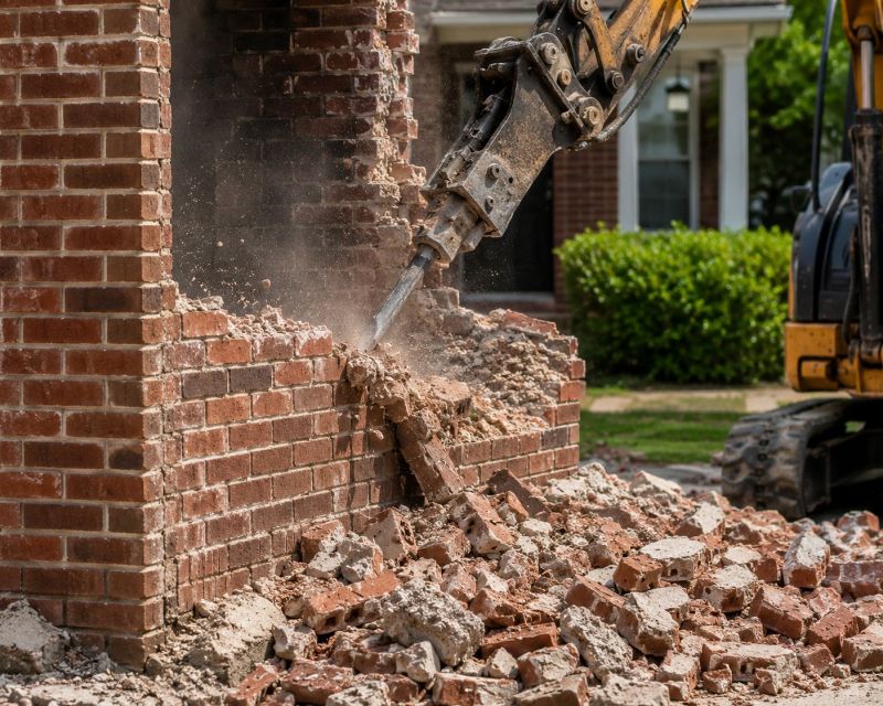 Masonry Demolition in Bergen County, NJ