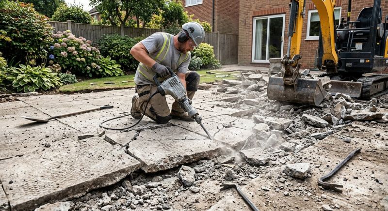 Patio Removal in Bergen County, NJ
