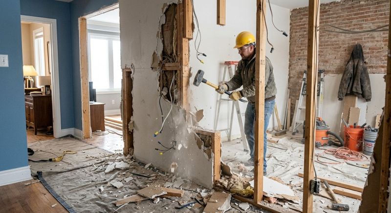 Room Demolition in Frederick, MD