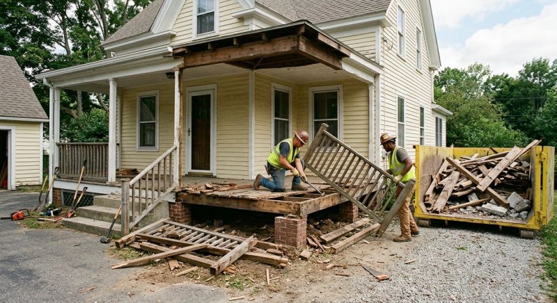 Terrace Demolition in Bergen County, NJ